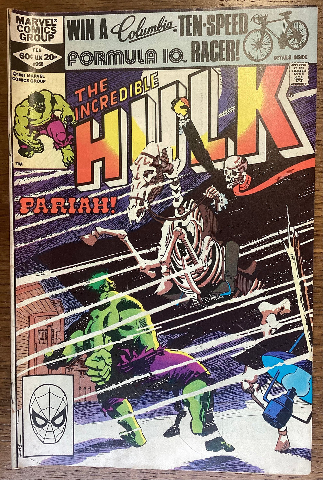 The Incredible Hulk No. #268 1982 Marvel Comics