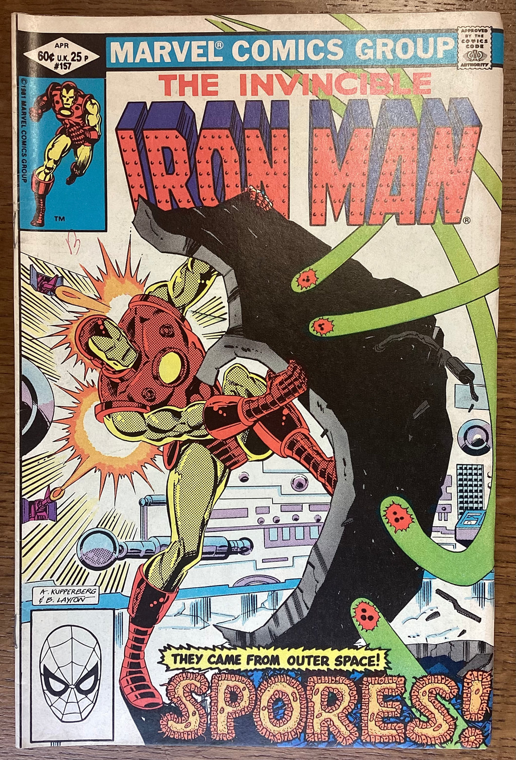 The Invincible Iron Man No. #157 1982 Marvel Comics