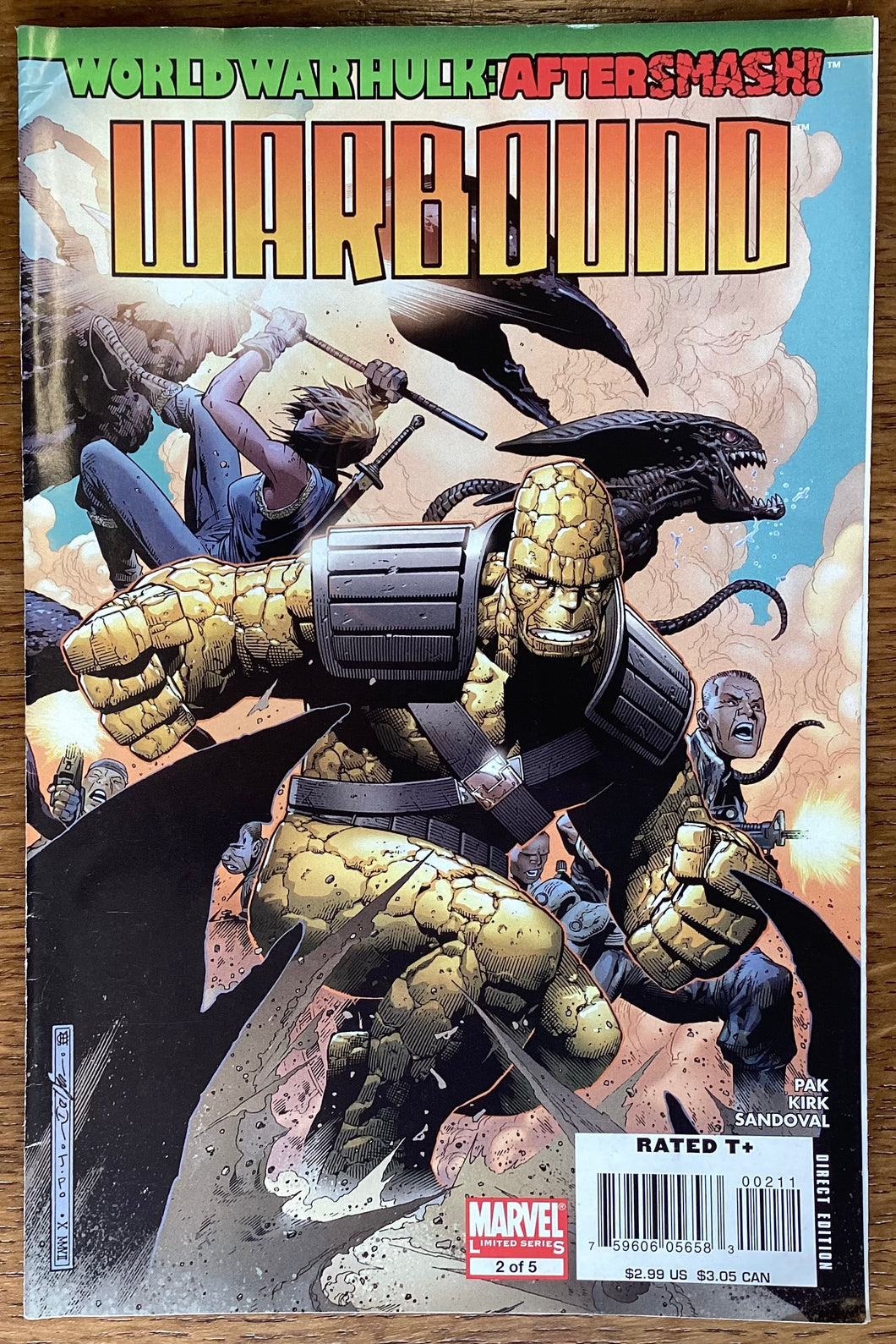 World War Hulk: Aftersmash: Warbound No. #2 2008 Marvel Comics
