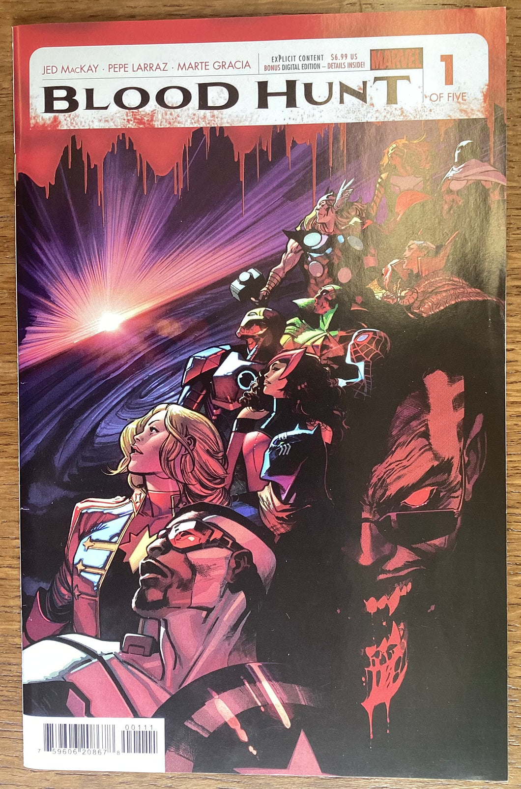 Blood Hunt: Red Band No. #1 2024 Marvel Comics