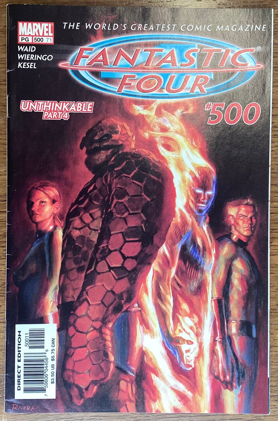 Fantastic Four No. #500 2008 Marvel Comics