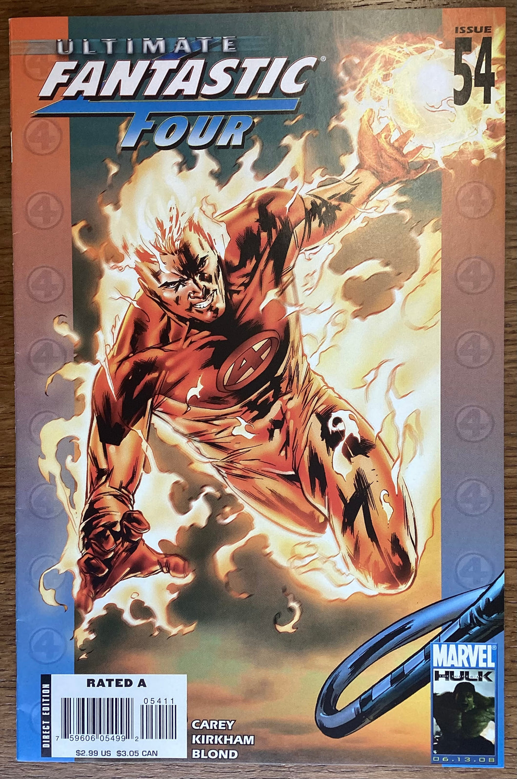 Ultimate Fantastic Four No. #54 2008 Marvel Comics