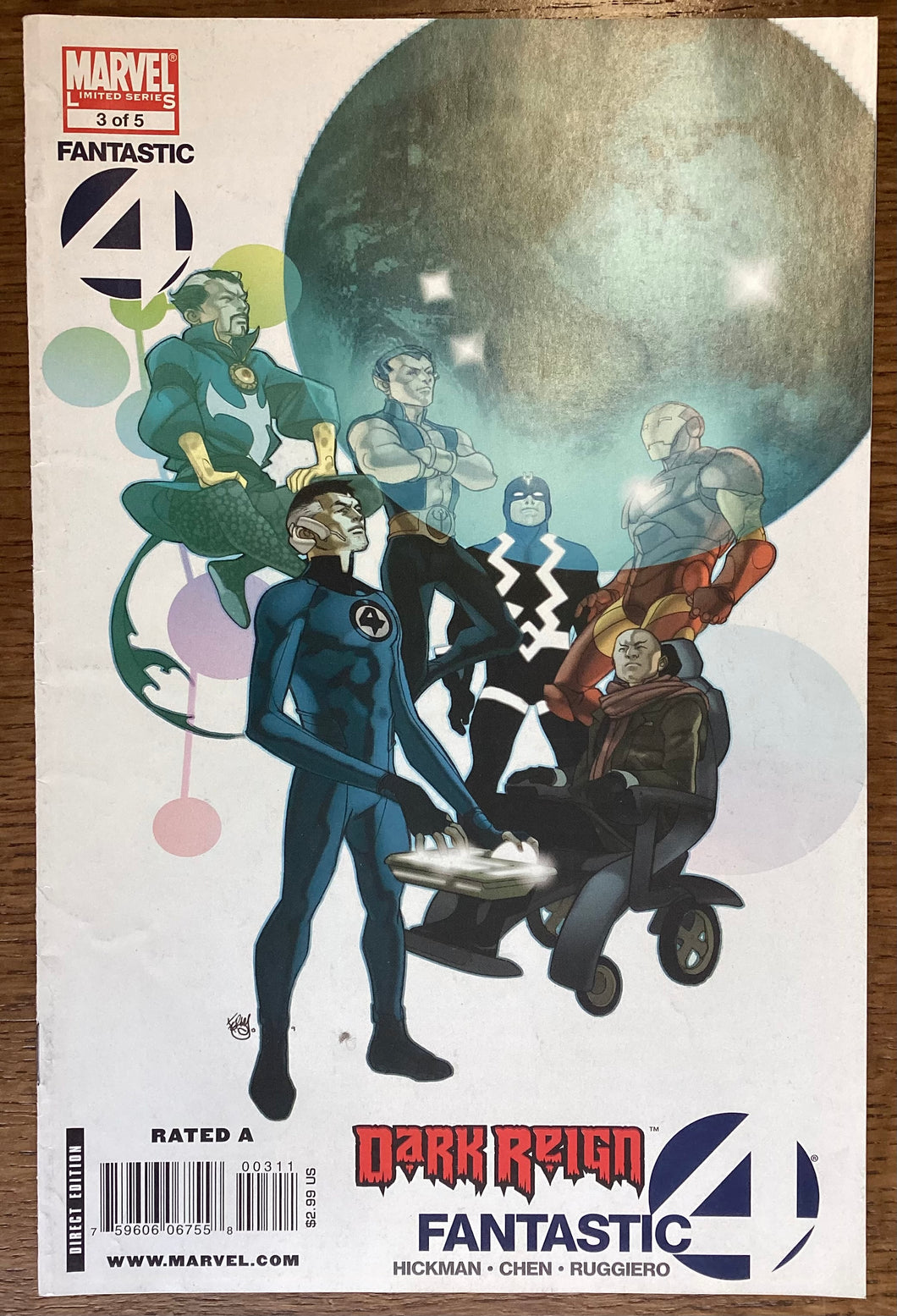 Dark Reign: Fantastic Four No. #3 2009 Marvel Comics