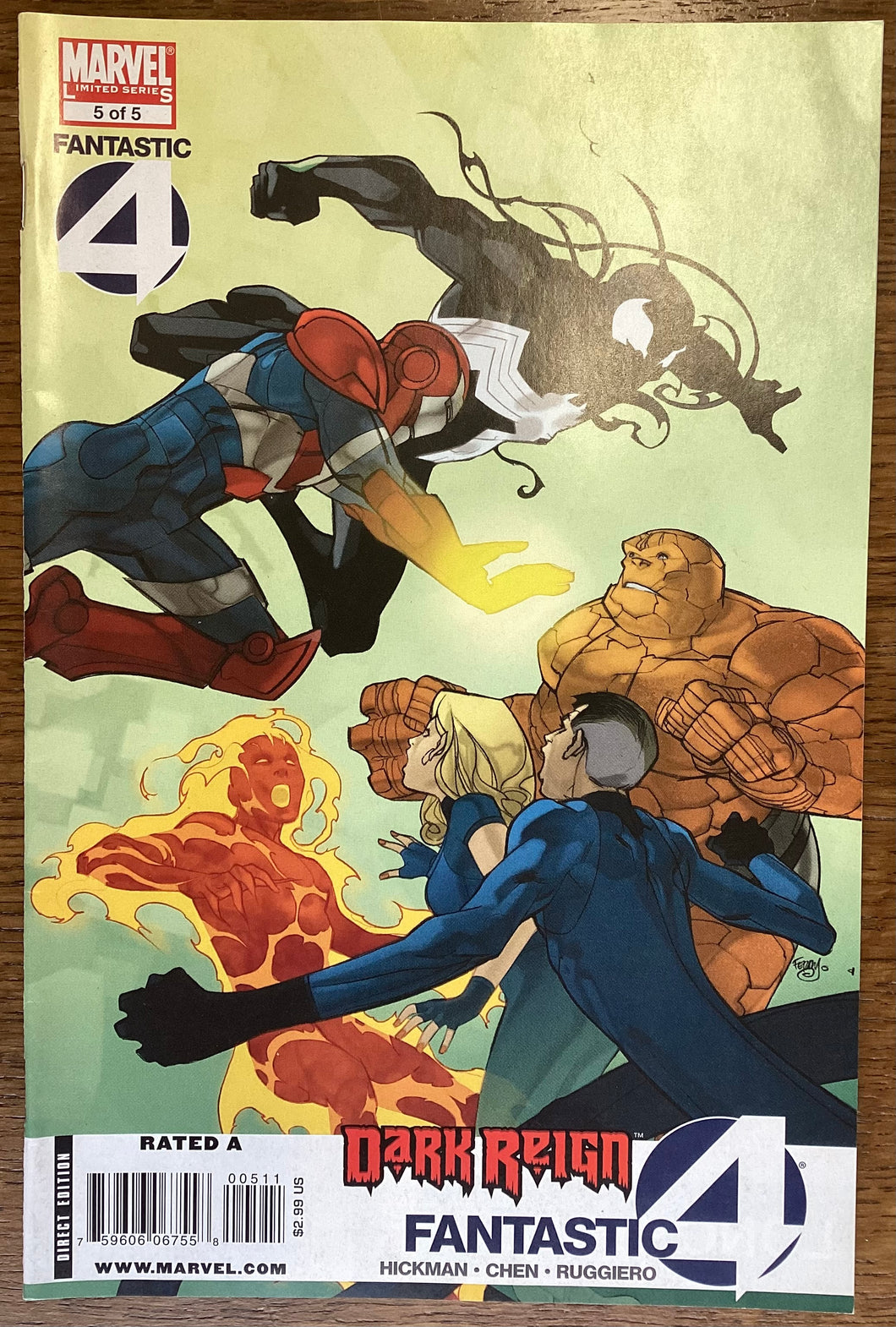 Dark Reign: Fantastic Four No. #5 2009 Marvel Comics