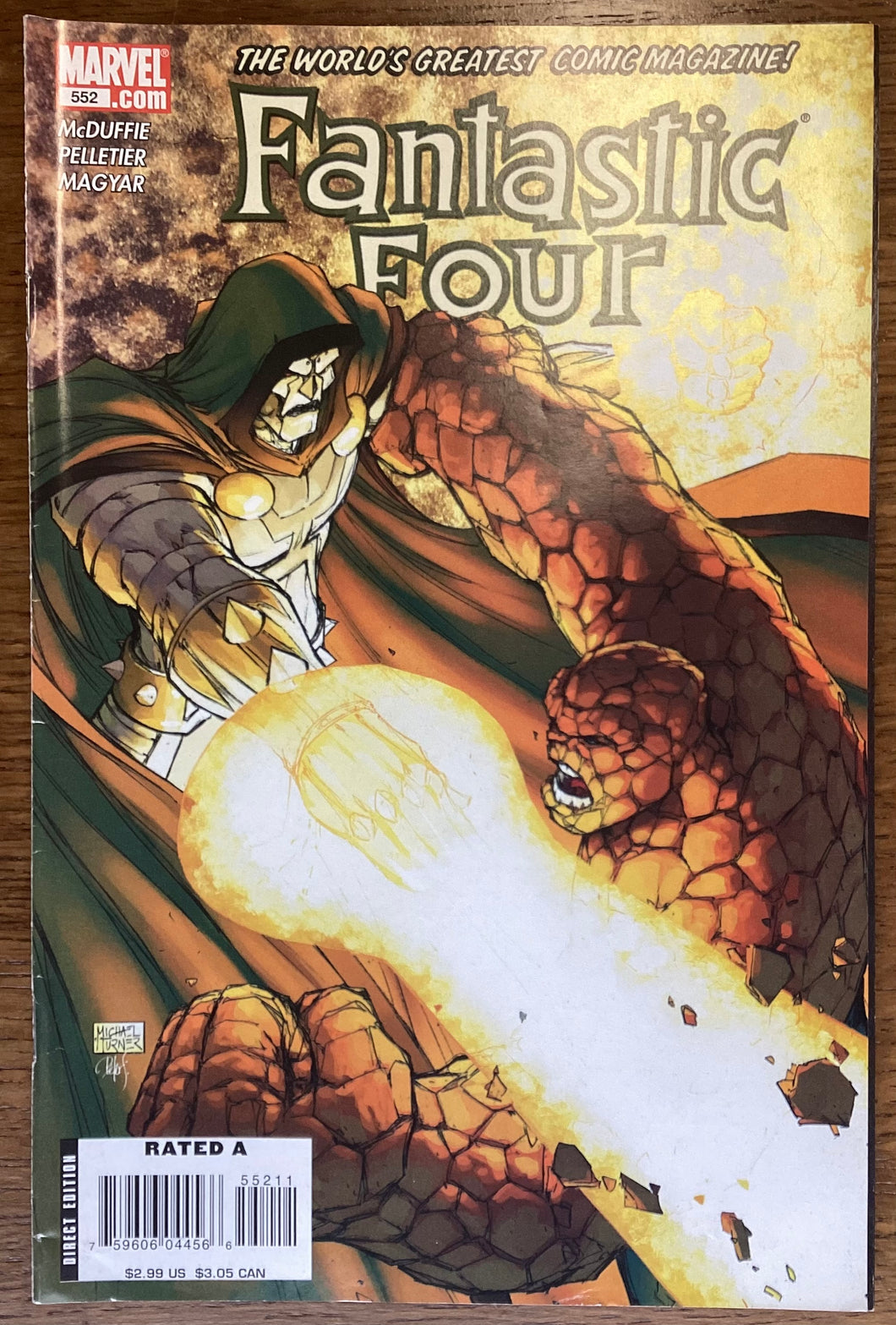 Fantastic Four No. #552 2008 Marvel Comics