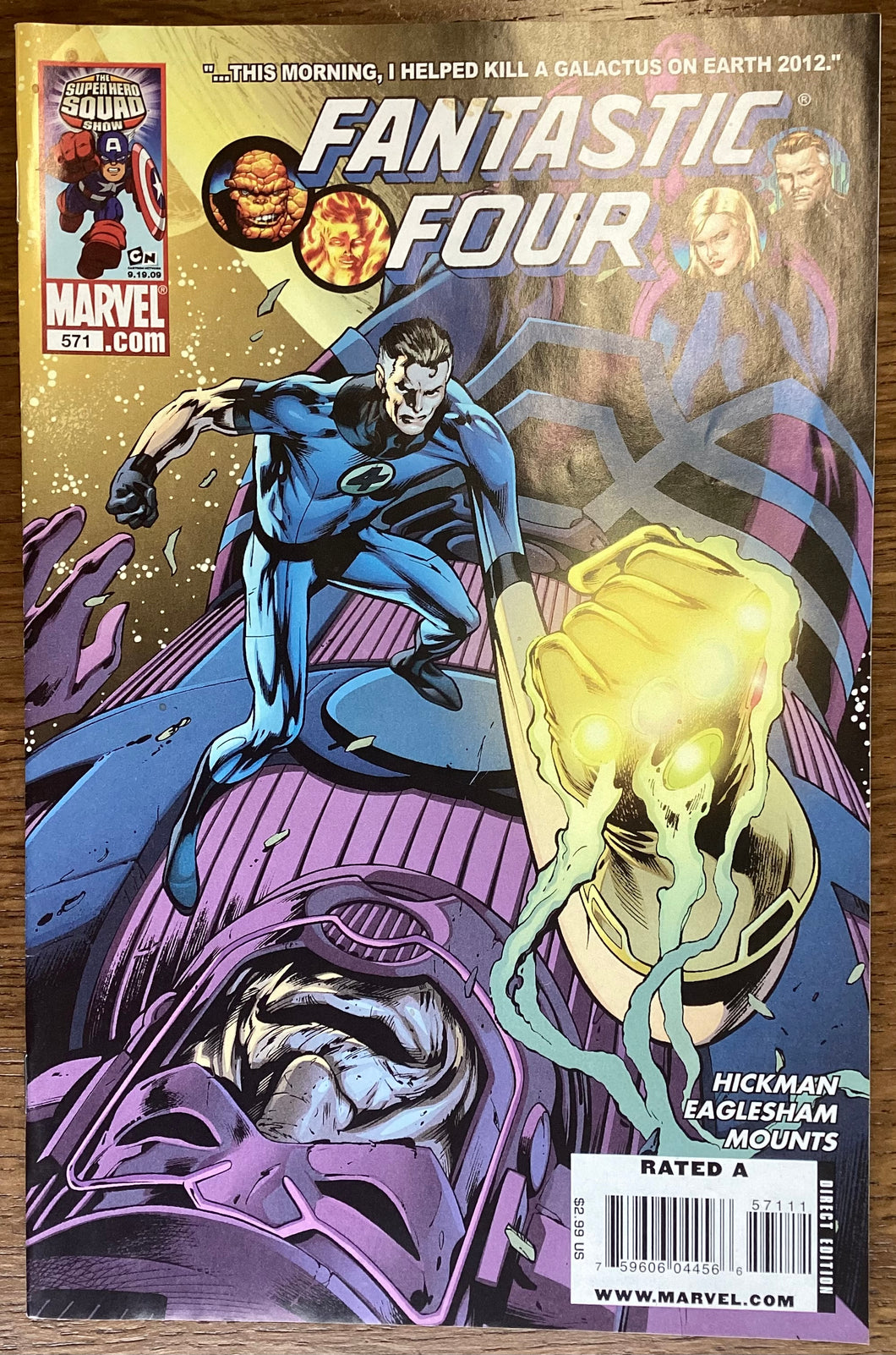 Fantastic Four No. #571 2009 Marvel Comics