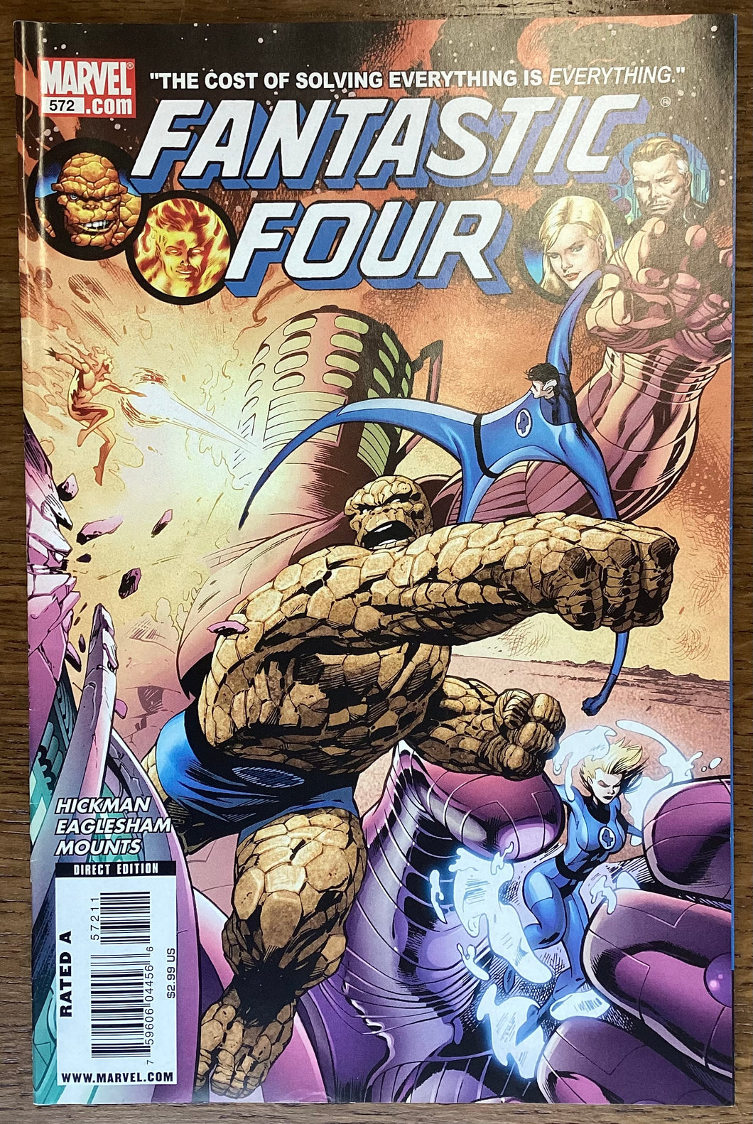 Fantastic Four No. #572 2009 Marvel Comics
