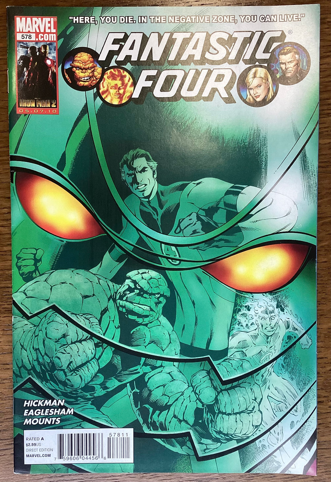 Fantastic Four No. #578 2010 Marvel Comics