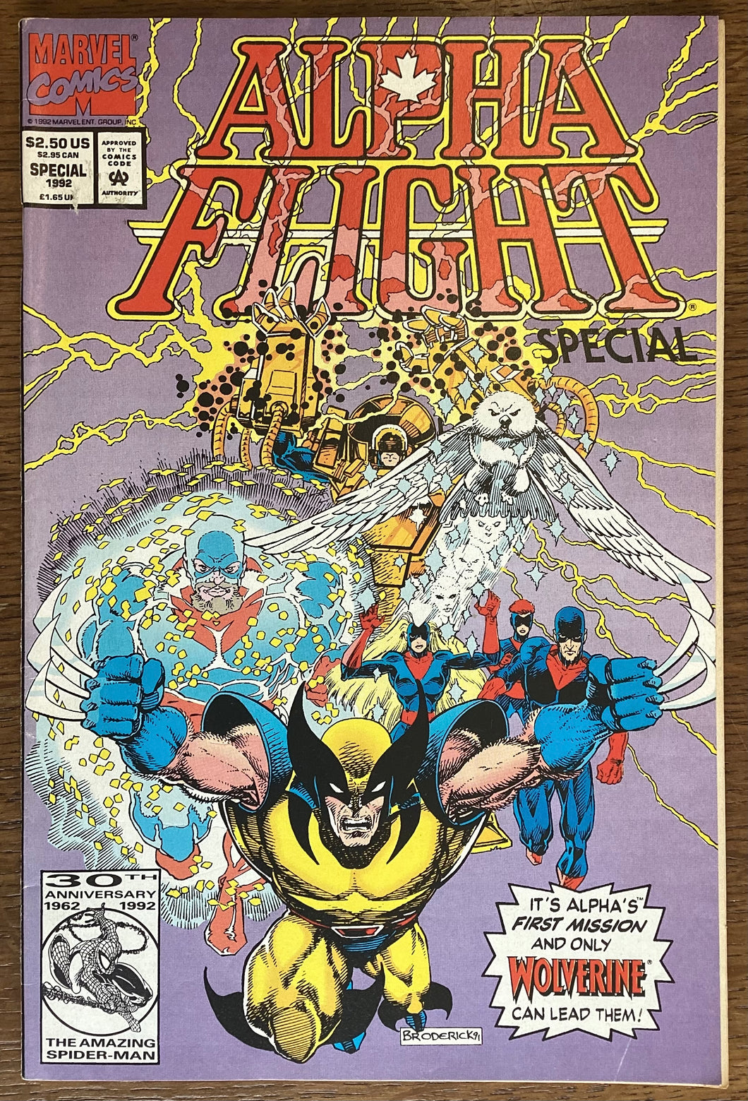 Alpha Flight Special No. #1 1992 Marvel Comics