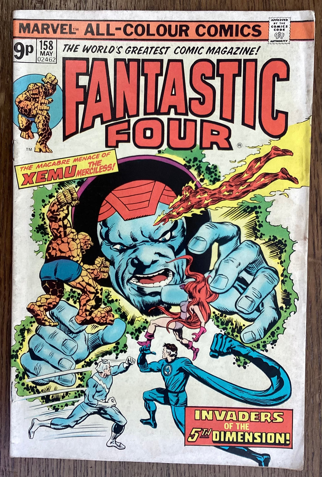 Fantastic Four No. #158 1975 Marvel Comics