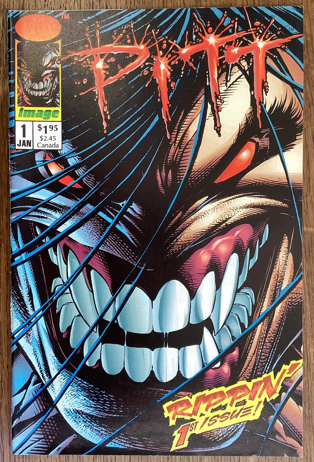 Pitt No. #1 1993 image Comics