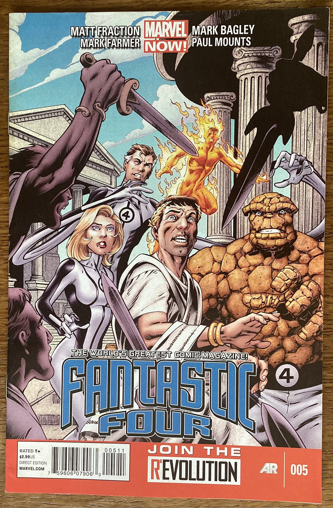 Fantastic Four no. #5 2013 Marvel Comics