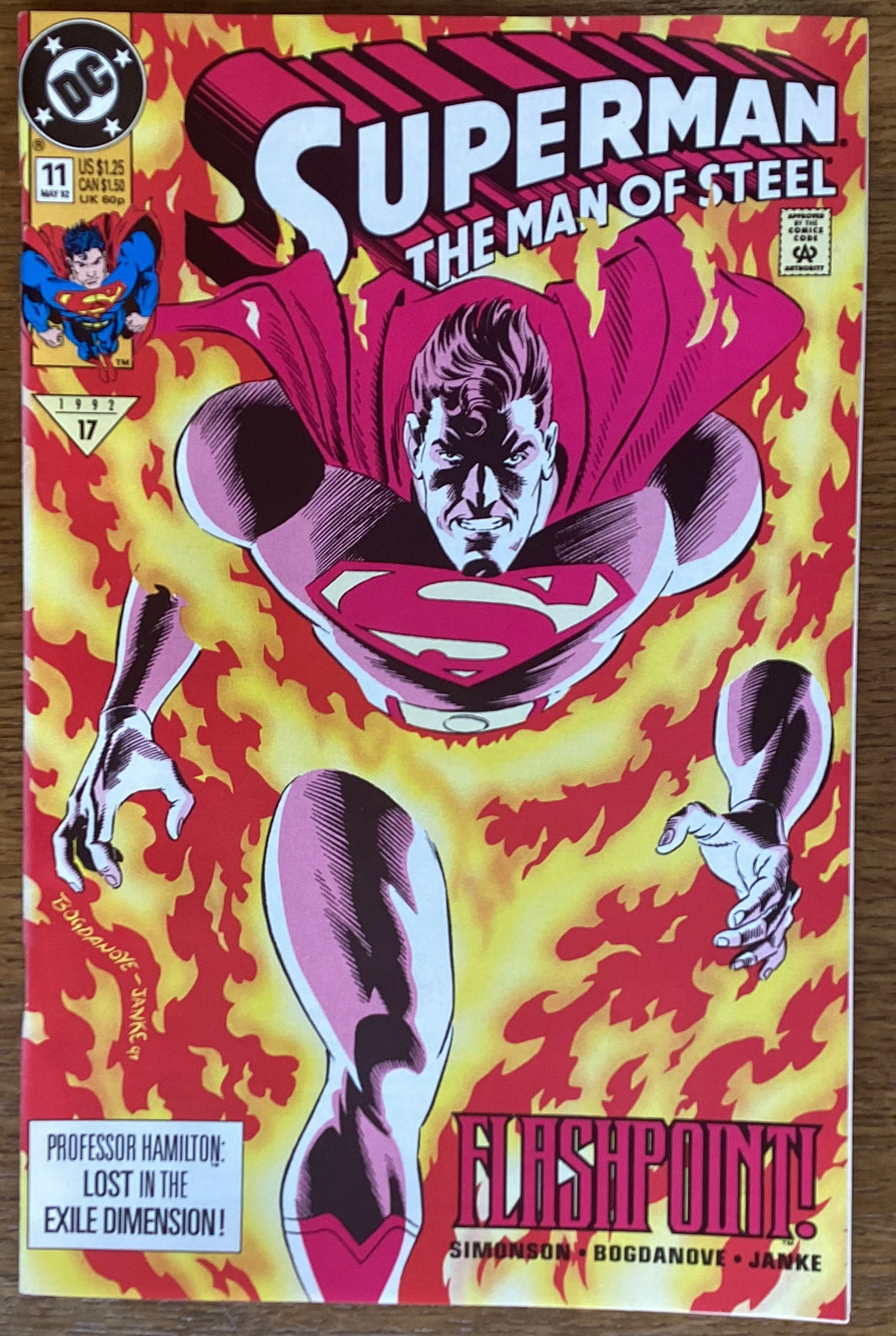 Superman: The Man of Steel No. #11 1992 DC Comics