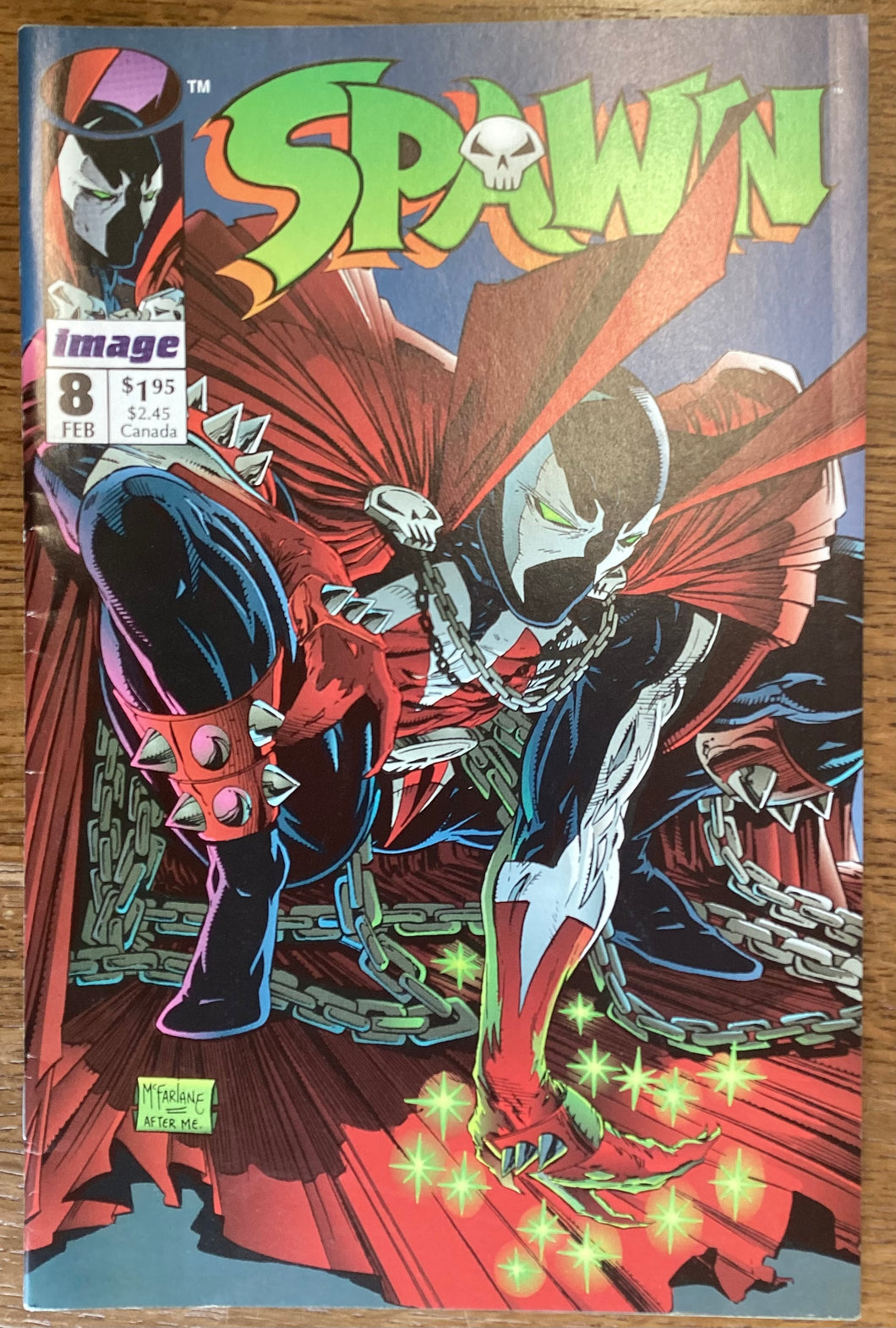 Spawn No. #8 1993 Image Comics