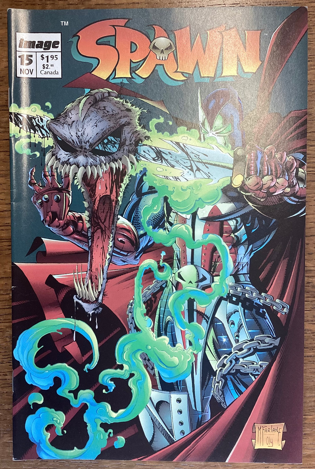 Spawn No. #15 1993 Image Comics