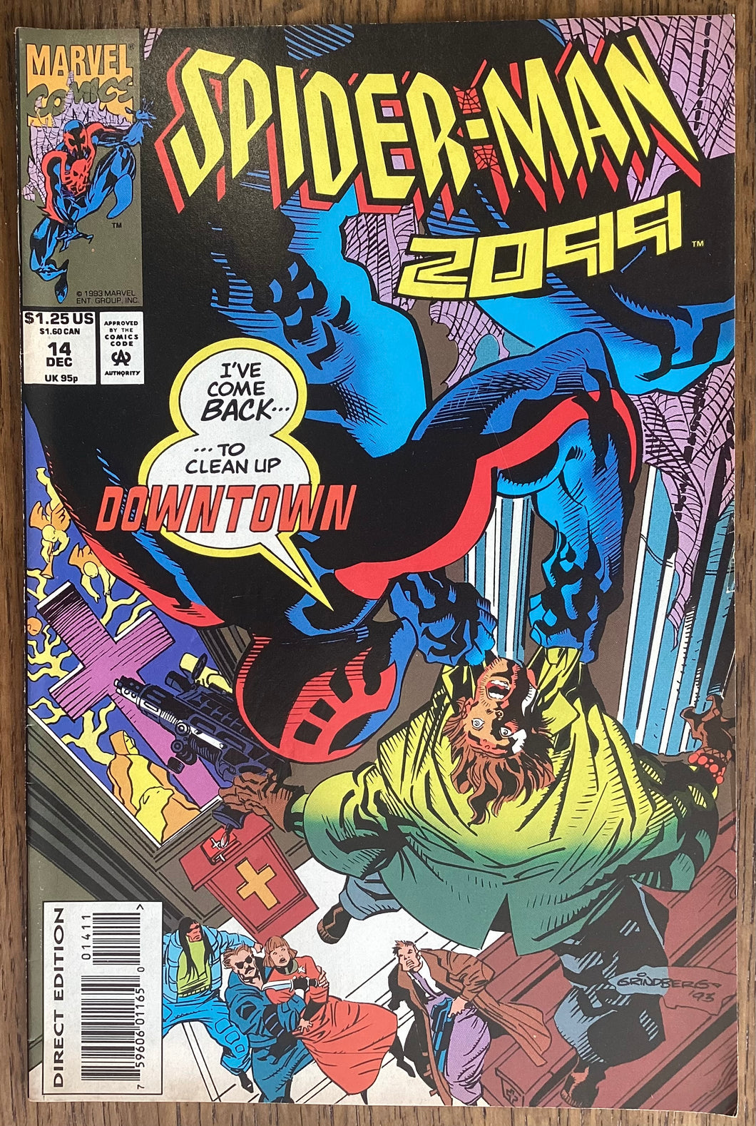 Spider-Man 2099 No. #14 1993 Marvel Comics