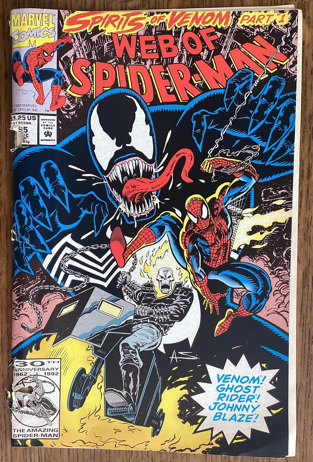 Web of Spider-man No. #95 1992 Marvel Comics