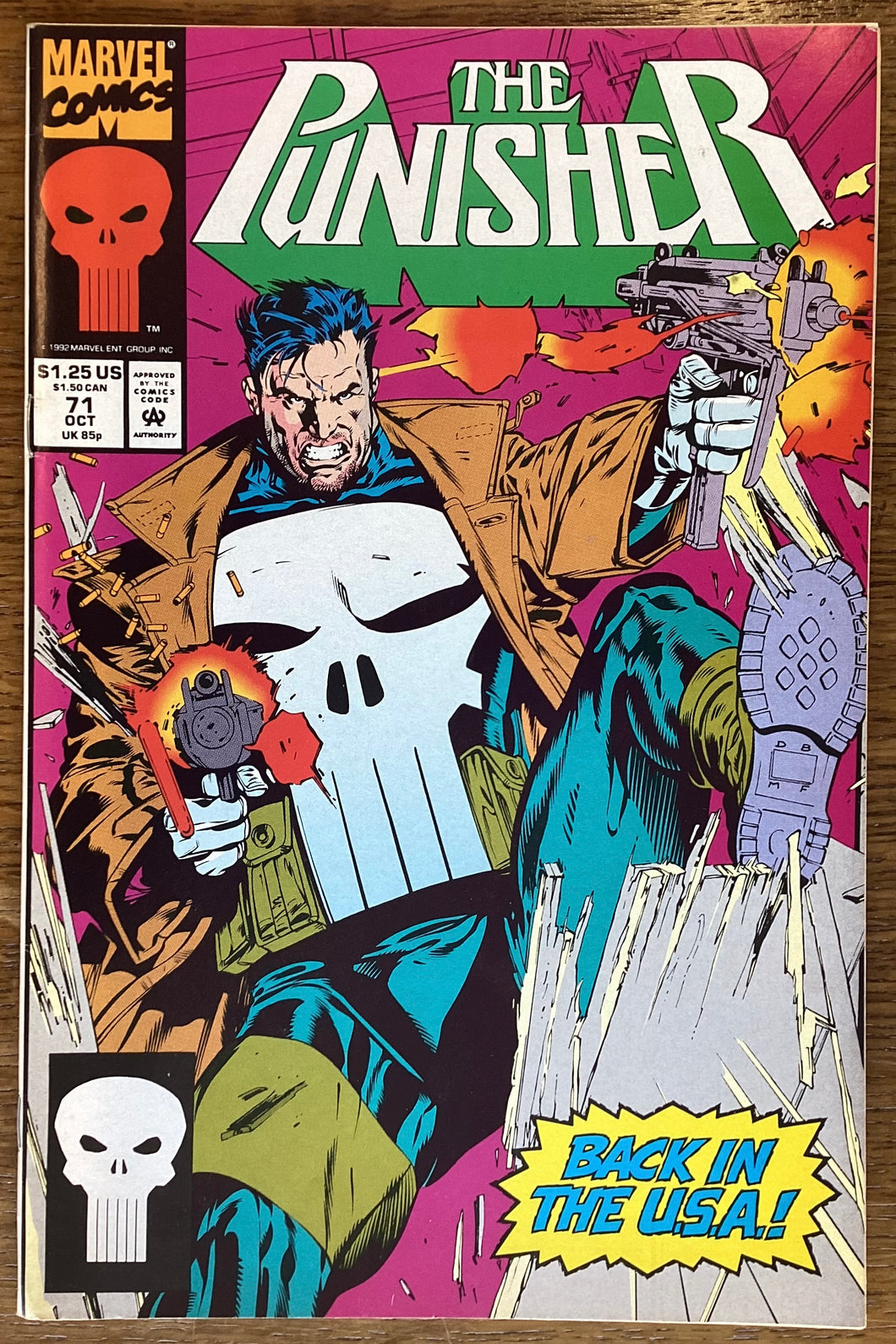 The Punisher No. #71 1992 Marvel Comics
