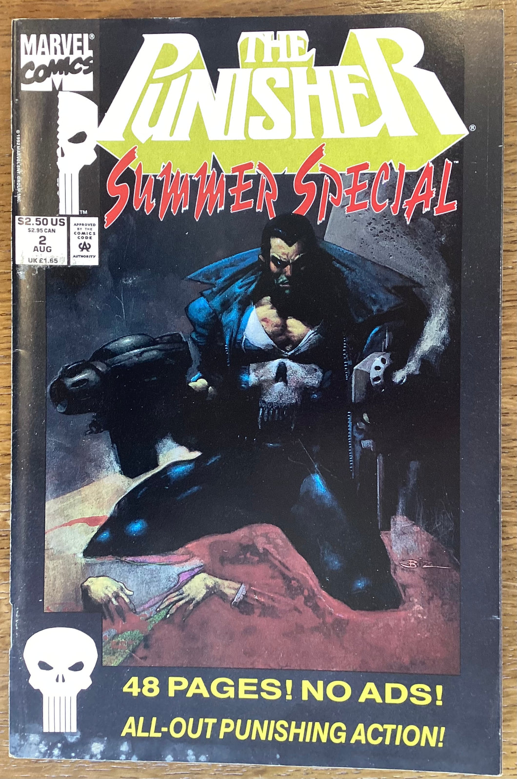 The Punisher Summer Special No. #2 1992 Marvel Comics