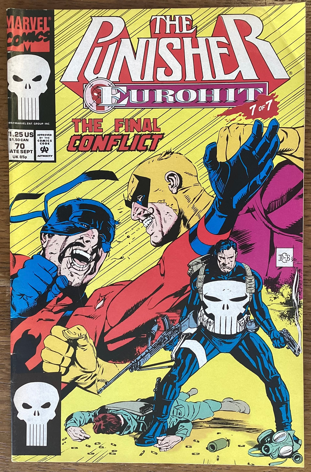 The Punisher No. #70 1992 Marvel Comics
