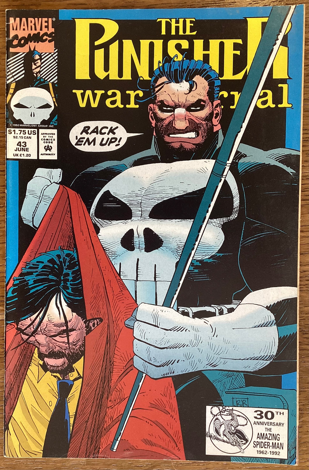 The Punisher War Journal No. #43 1992 Marvel Comics