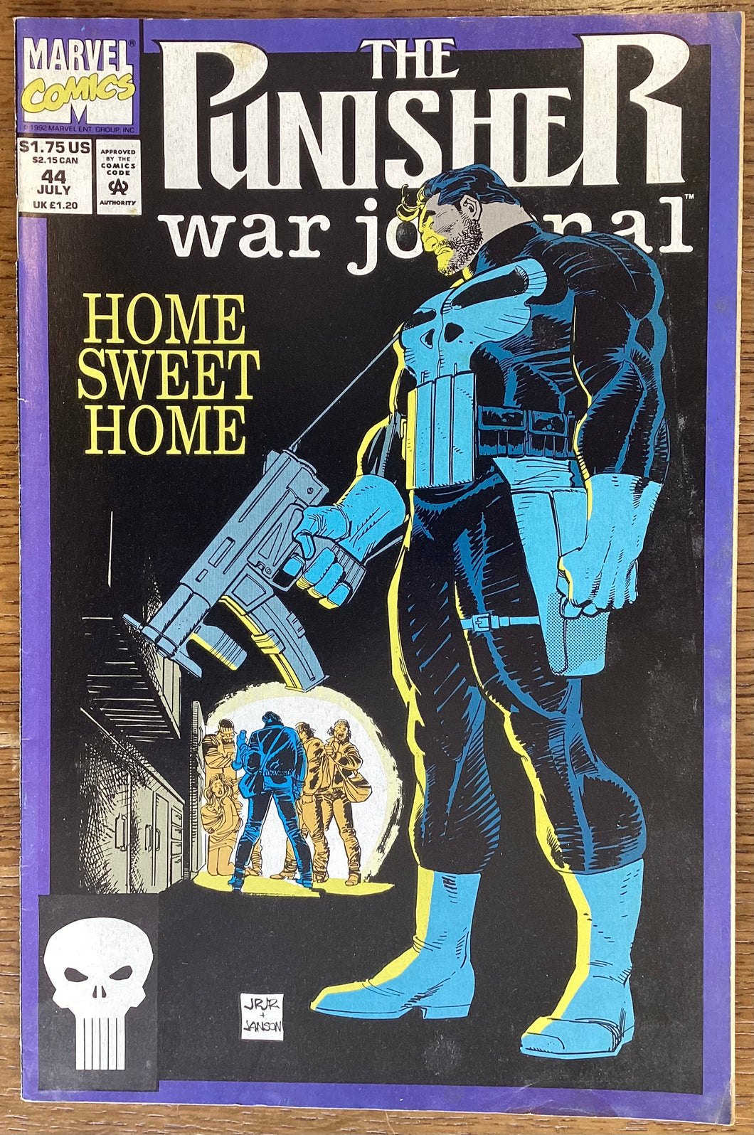 The Punisher War Journal No. #44 1992 Marvel Comics