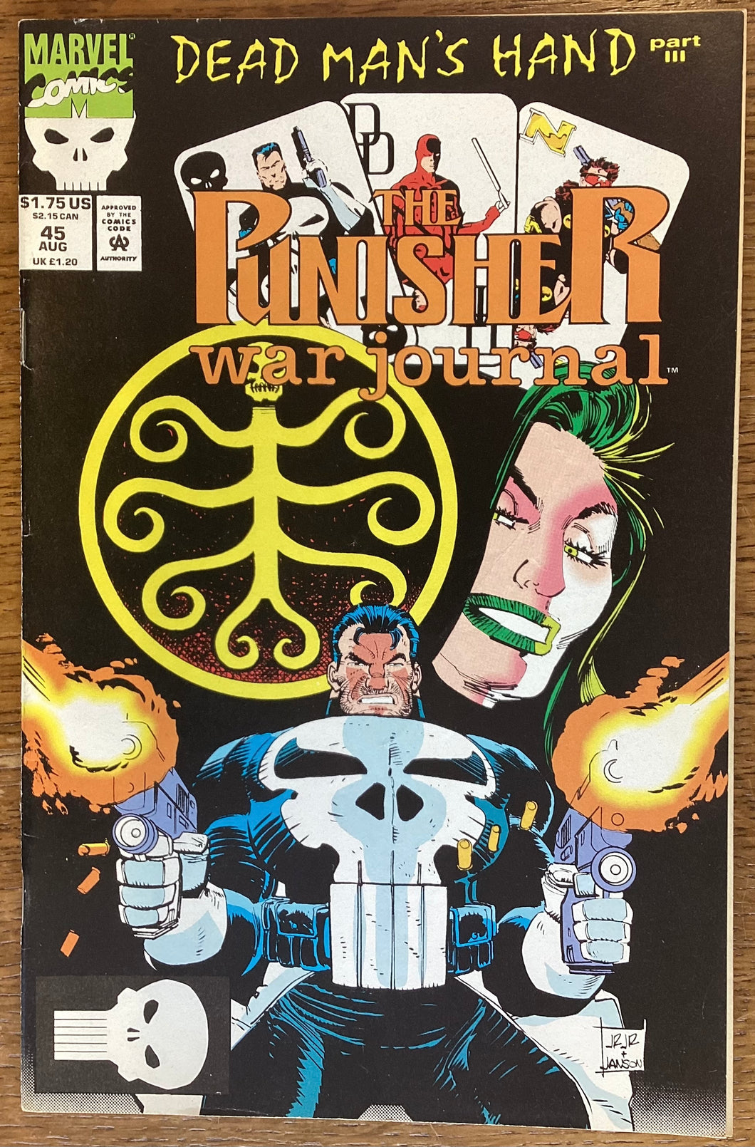 The Punisher War Journal No. #45 1992 Marvel Comics