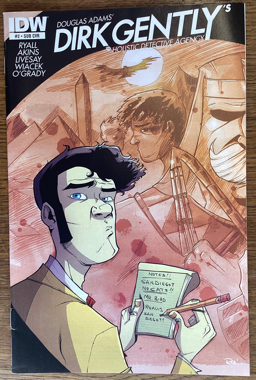 Dirk Gently’s Holistic Detective Agency No. #2 2015 IDW Comics