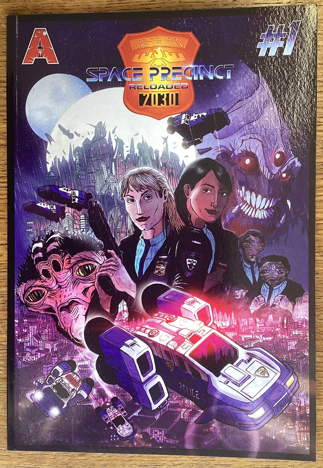 Space Precinct Reloaded Volume #1 2017 Anderson Entertainment