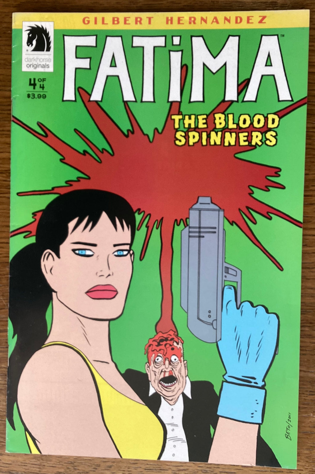 Fatima: The Blood Spinners No. #4 2012 Dark Horse Comics