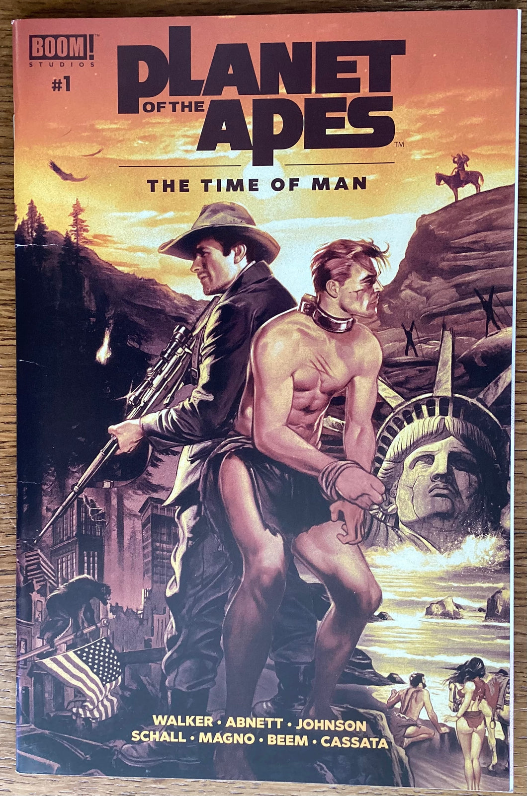 Planet of the Apes: The Time of Man No. #1 2018 Boom! Studios