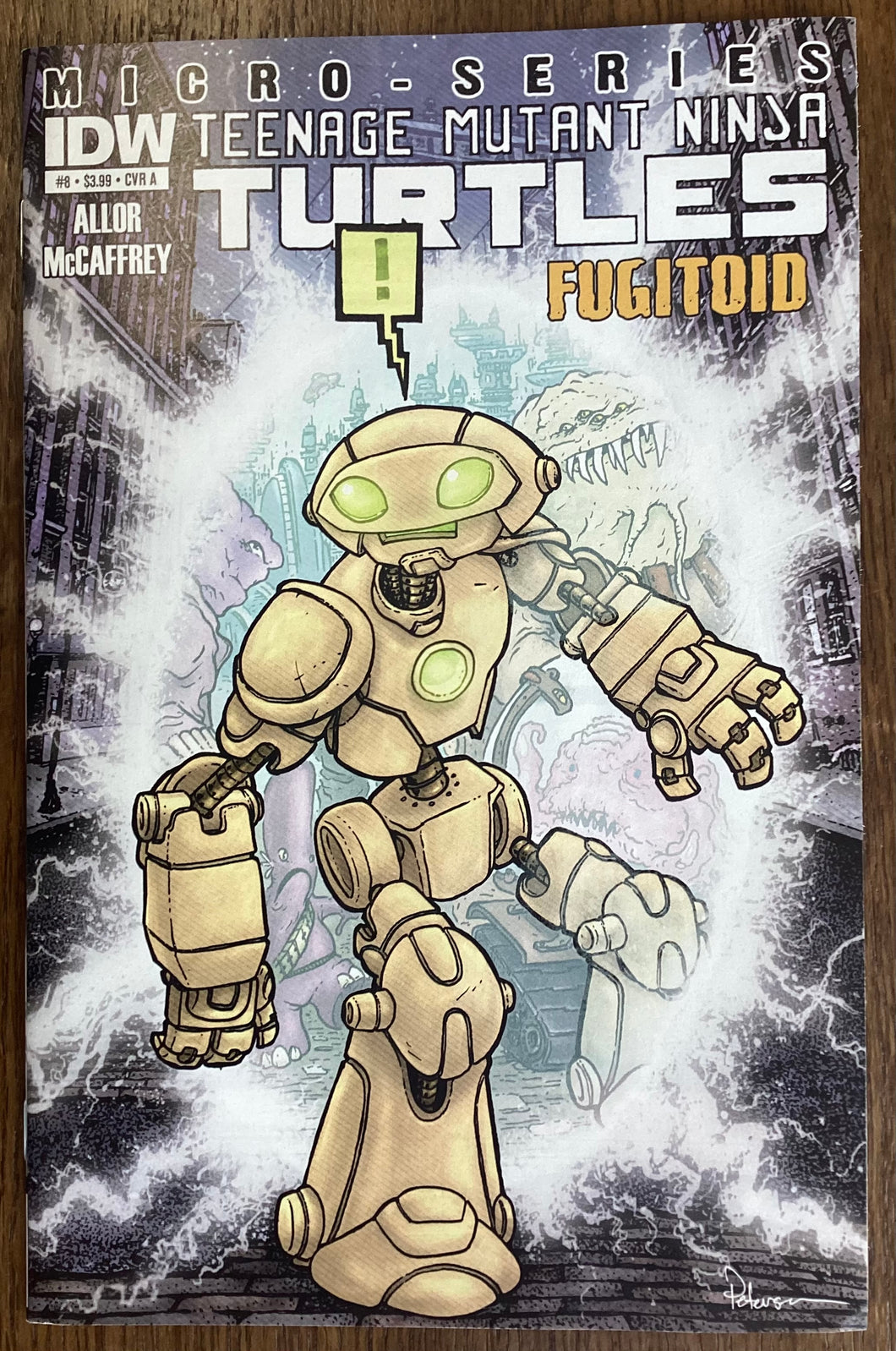 Teenage Mutant Ninja Turtles Micro-Series No. #8(A) Fugitoid 2012 IDW Comics