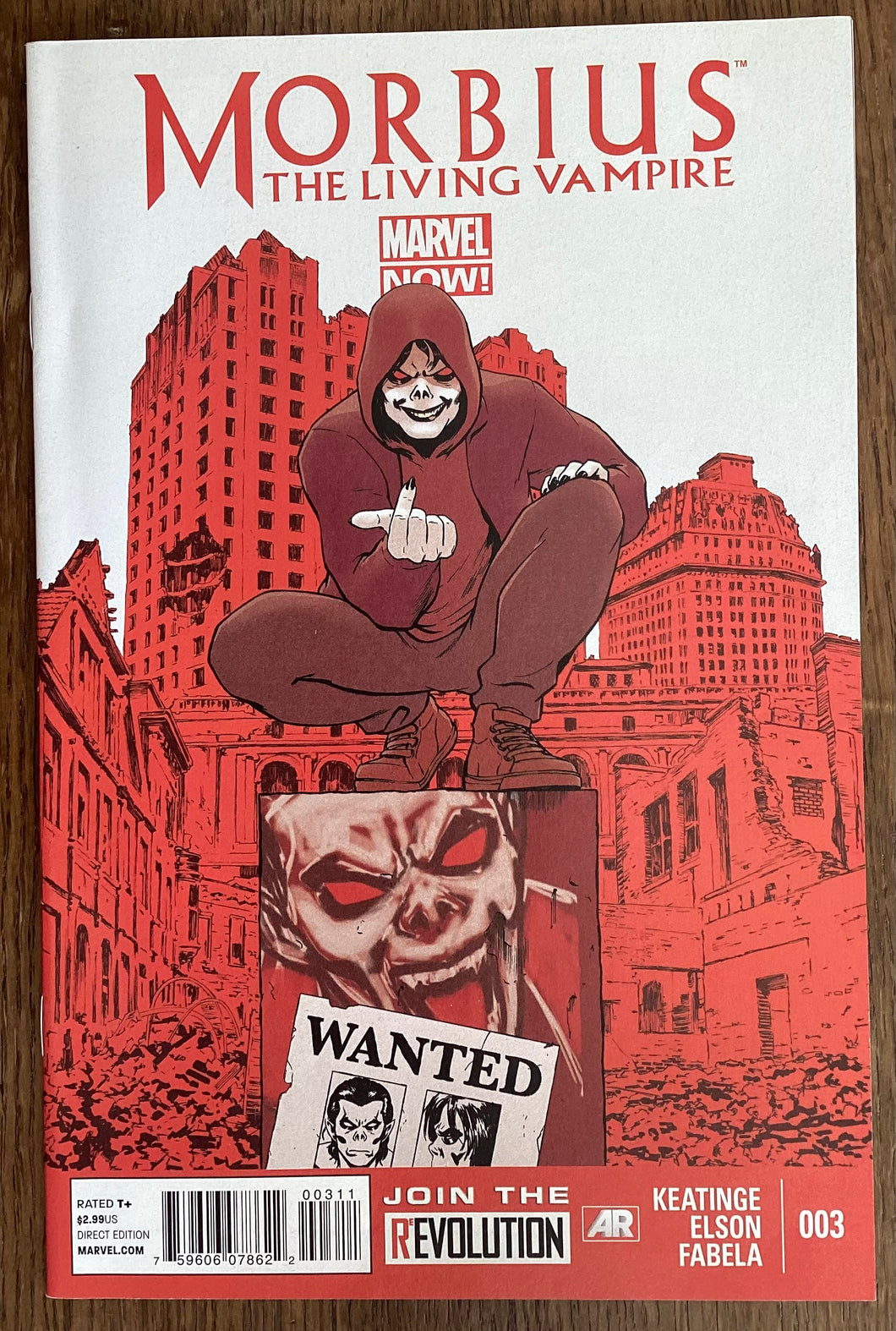 Morbius: The Living Vampire No. #3 2013 Marvel Comics