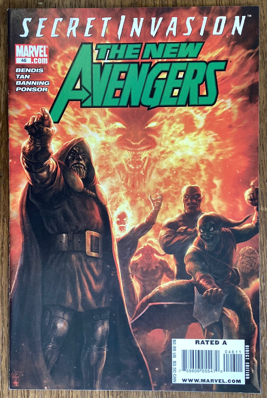 The New Avengers No. #46 2008 Marvel Comics