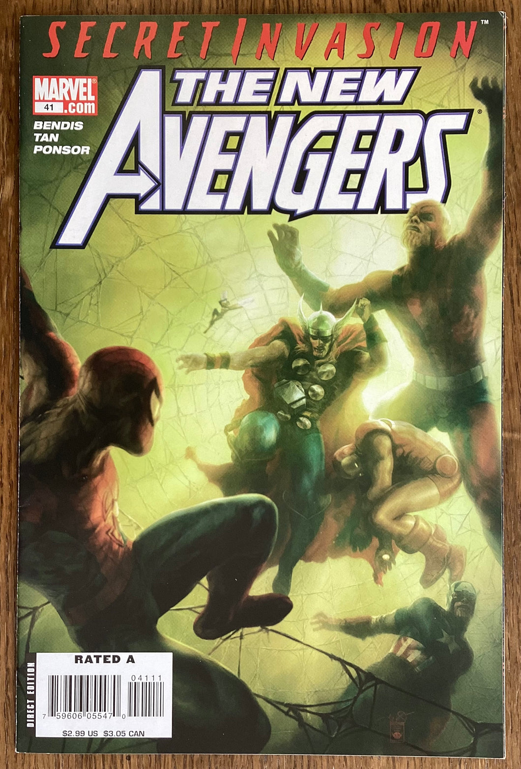 The New Avengers No. #41 2008 Marvel Comics