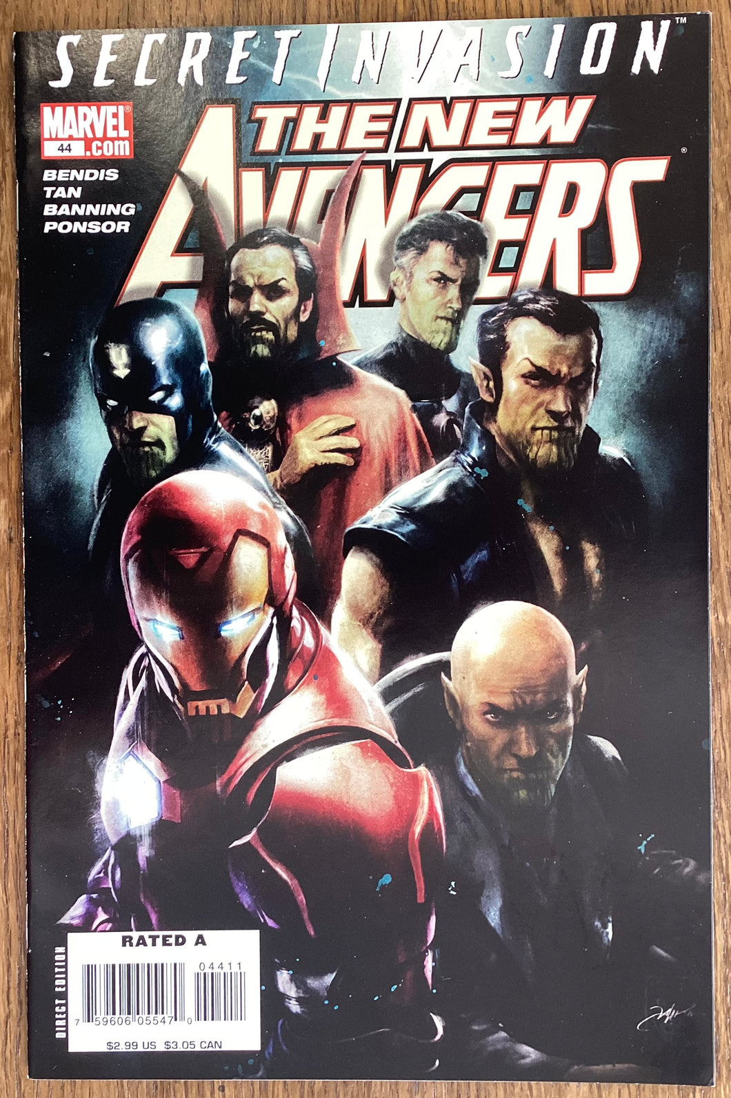 The New Avengers No. #44 2008 Marvel Comics