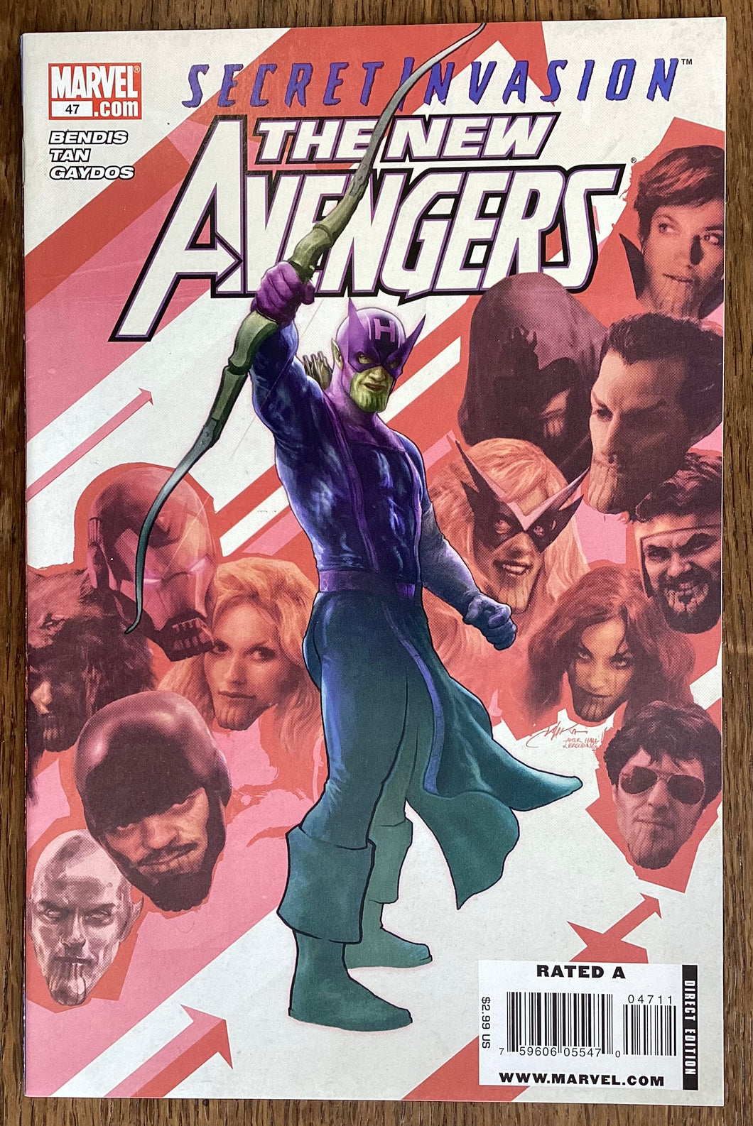 The New Avengers No. #47 2009 Marvel Comics