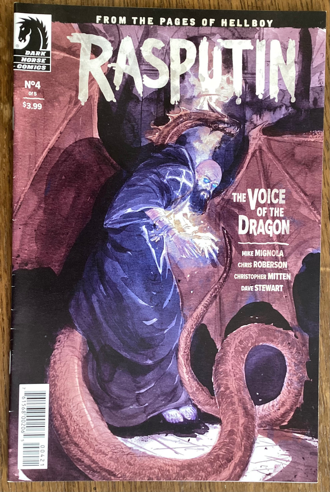 Rasputin: The Voice of the Dragon No. #4 2018 Dark Horse Comics