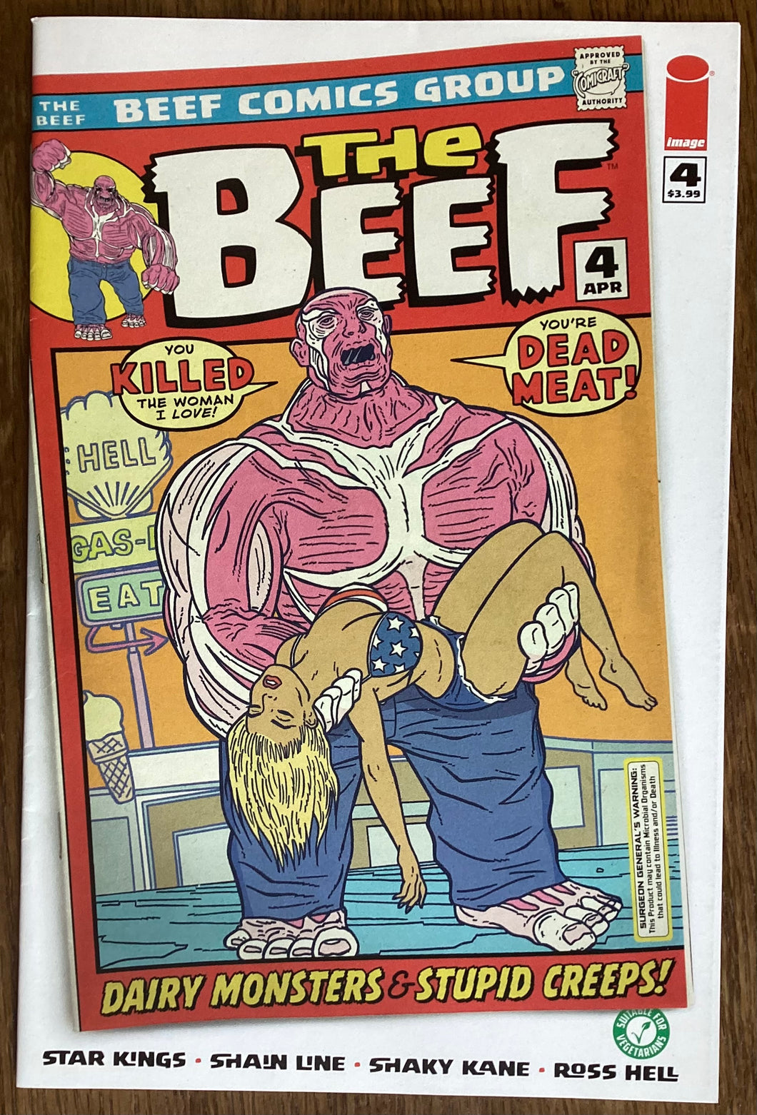 The Beef No. #4 2018 Image Comics