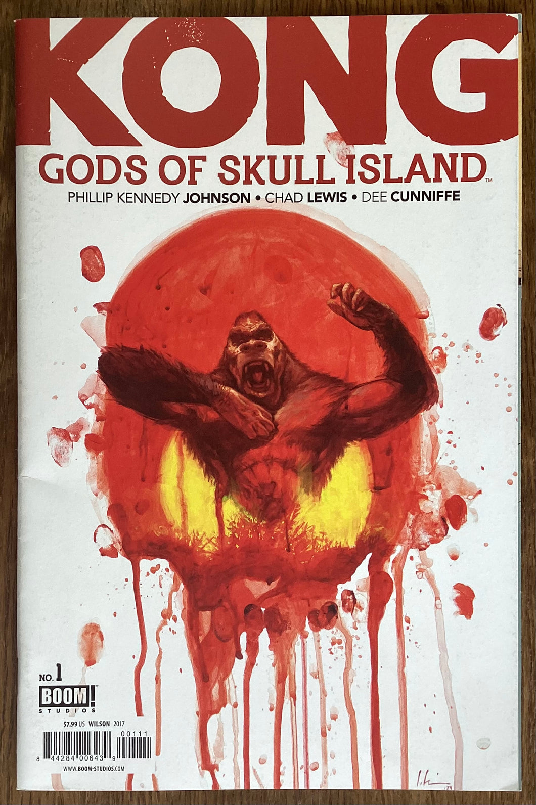Kong: Gods of Skull Island No. #1 2017 Boom! Studios