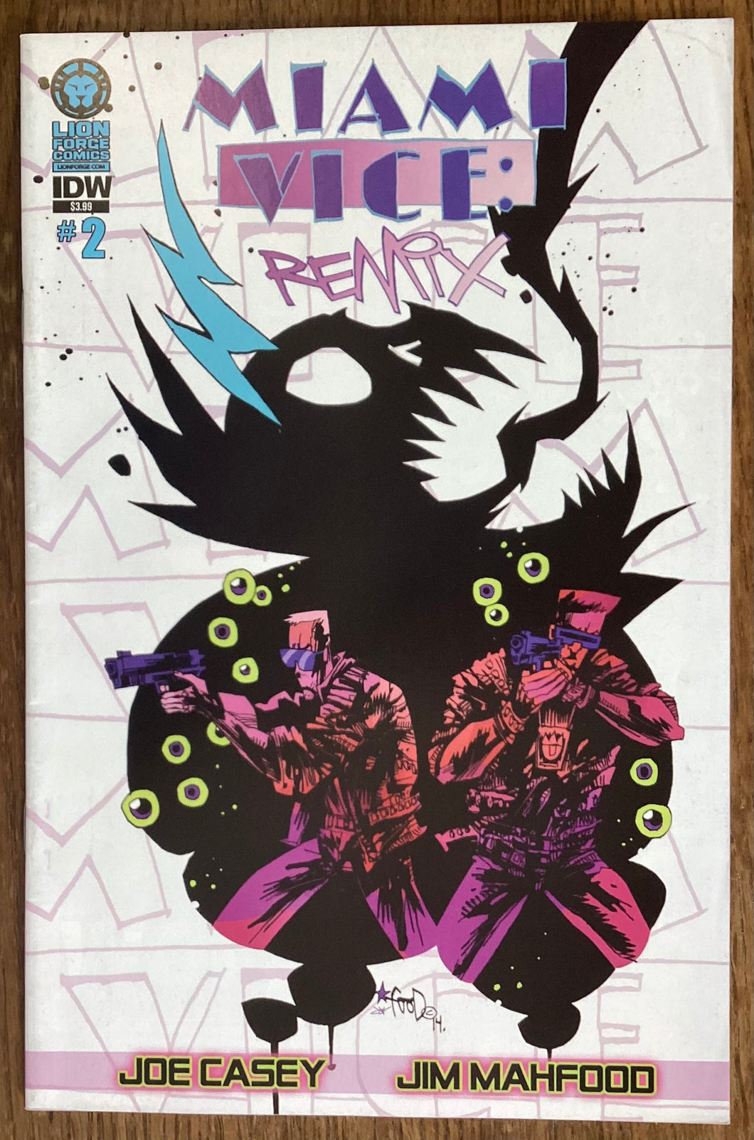 Miami Vice Remix No. #2 2015 Lion Forge/IDW Comics