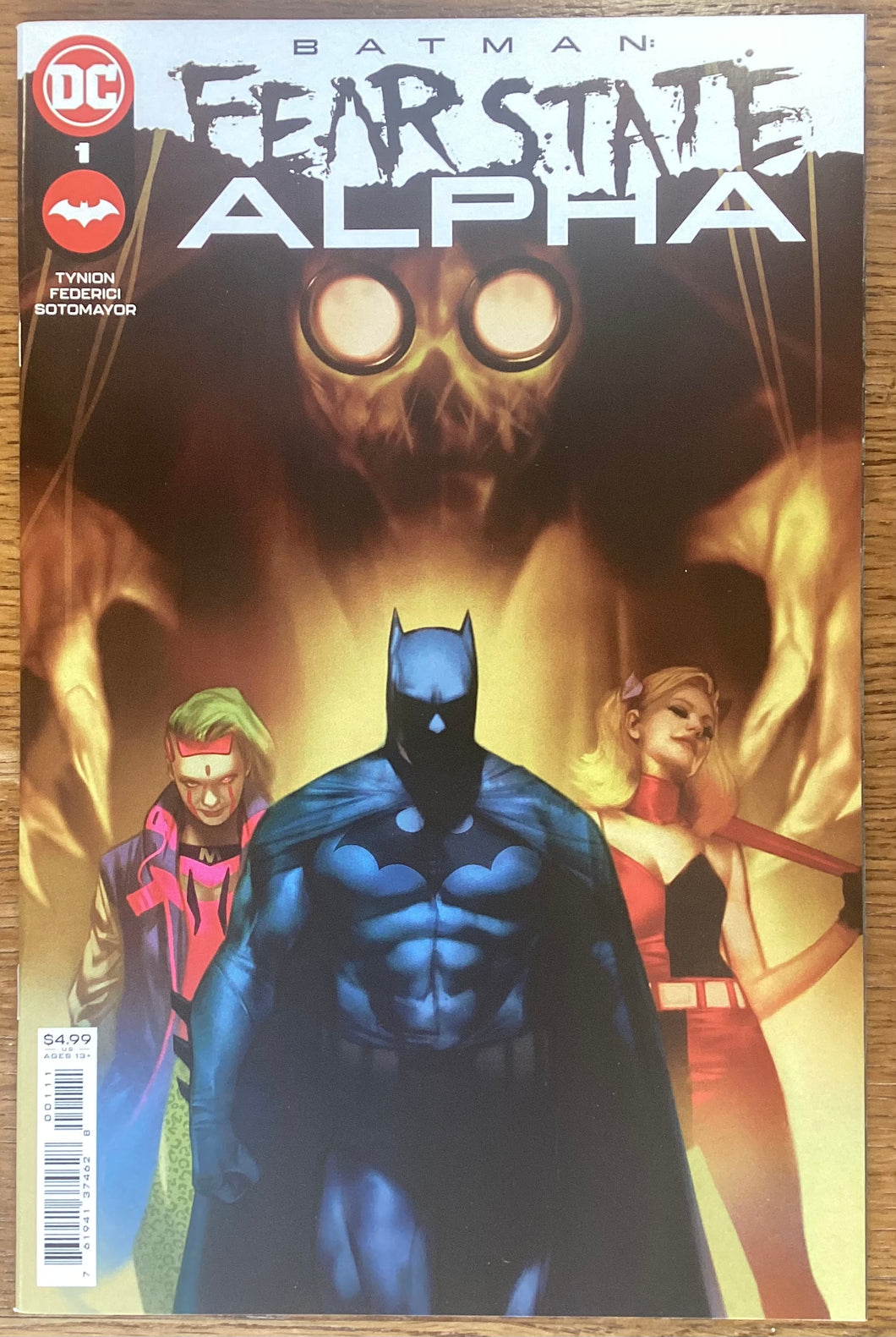 Batman: Fear State: Alpha No. #1 One-Shot 2021 DC Comics