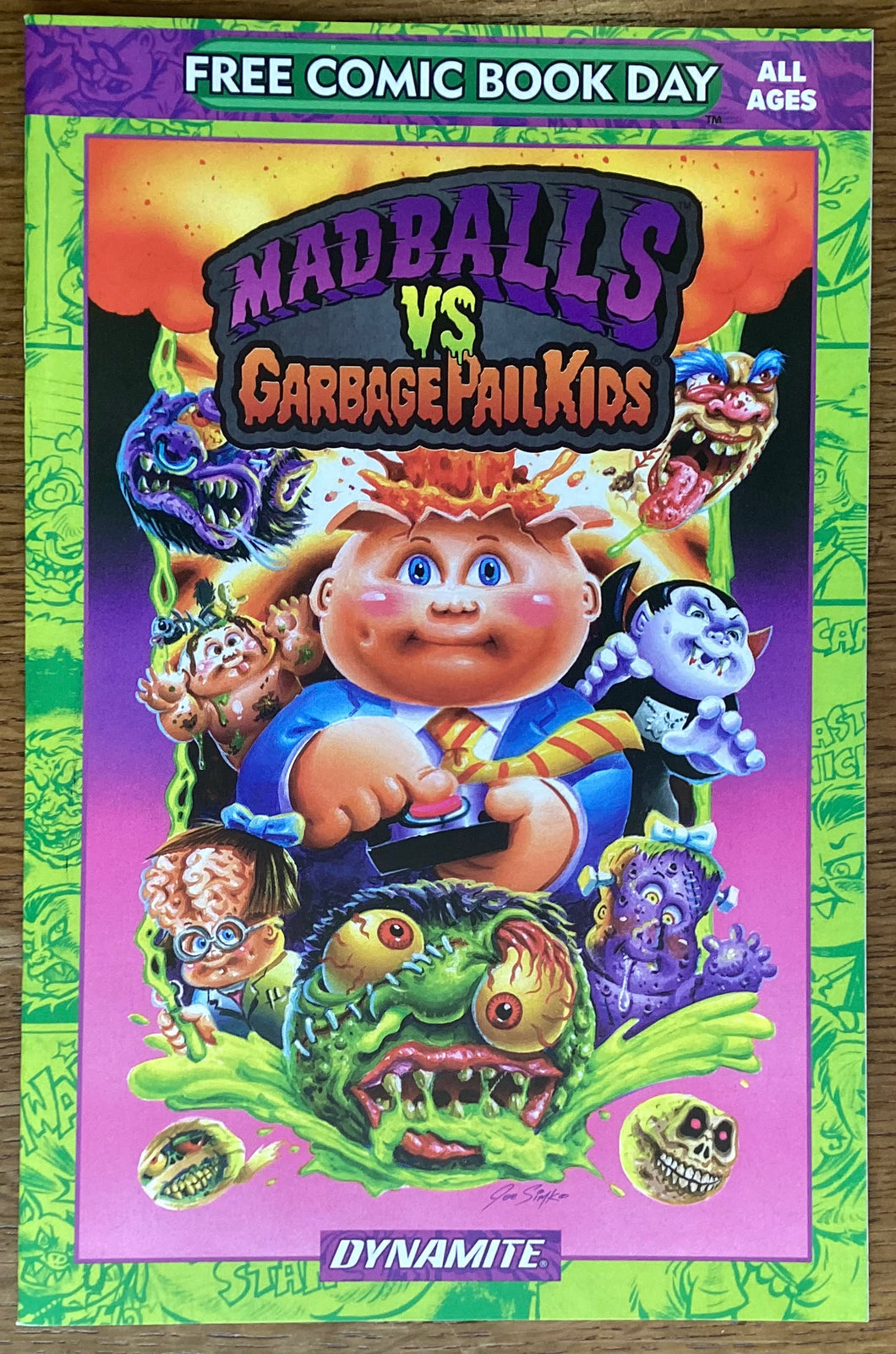 Madballs vs. Garbage Pail Kids FCBD 2023 Dynamite Comics
