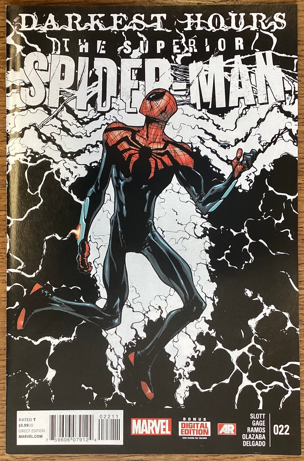 The Superior Spider-Man No. #22 2014 Marvel Comics