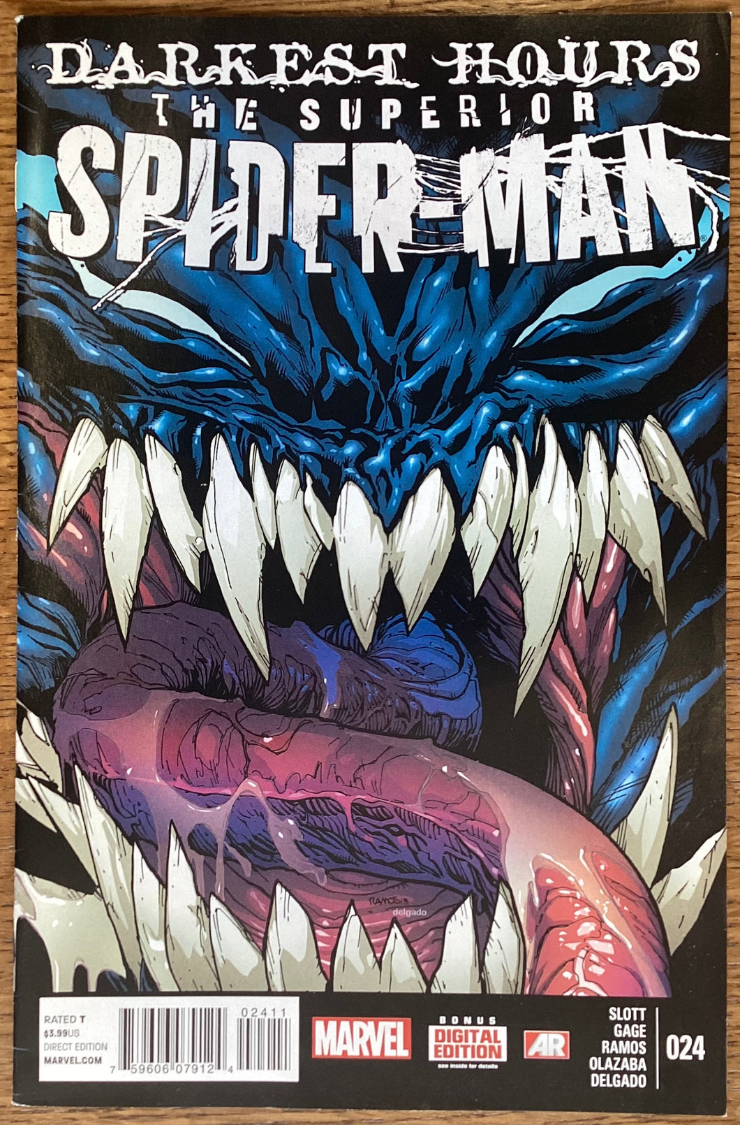 The Superior Spider-Man No. #24 2014 Marvel Comics