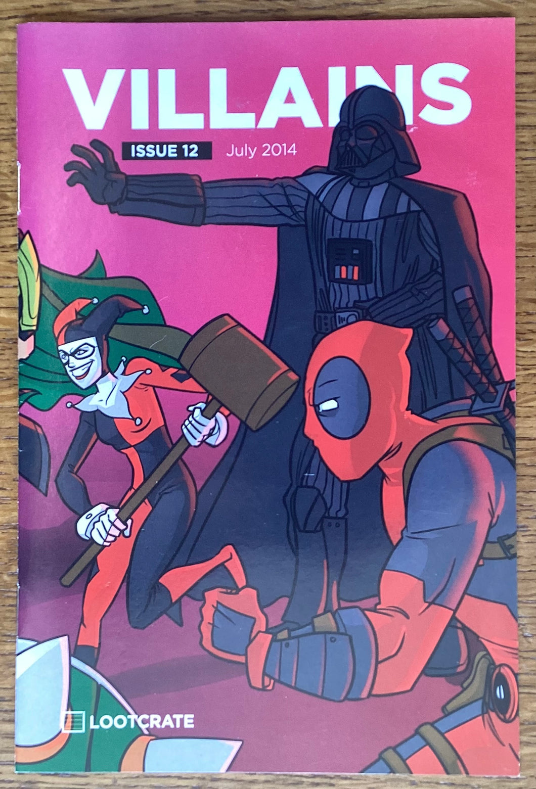 Loot Crate Magazine No. #12 Villians 2014