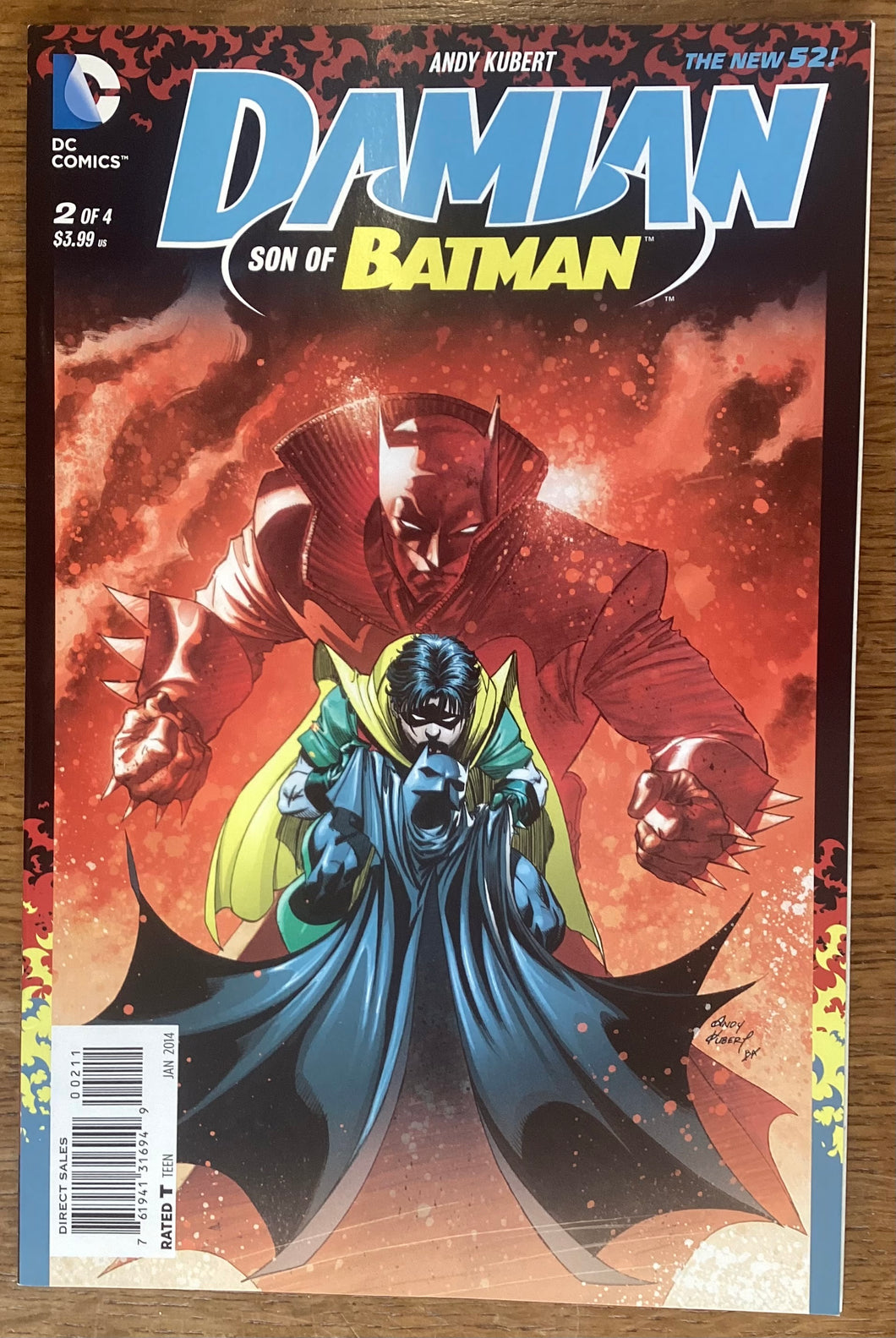 Damian: Son of Batman No. #2 2014 DC Comics