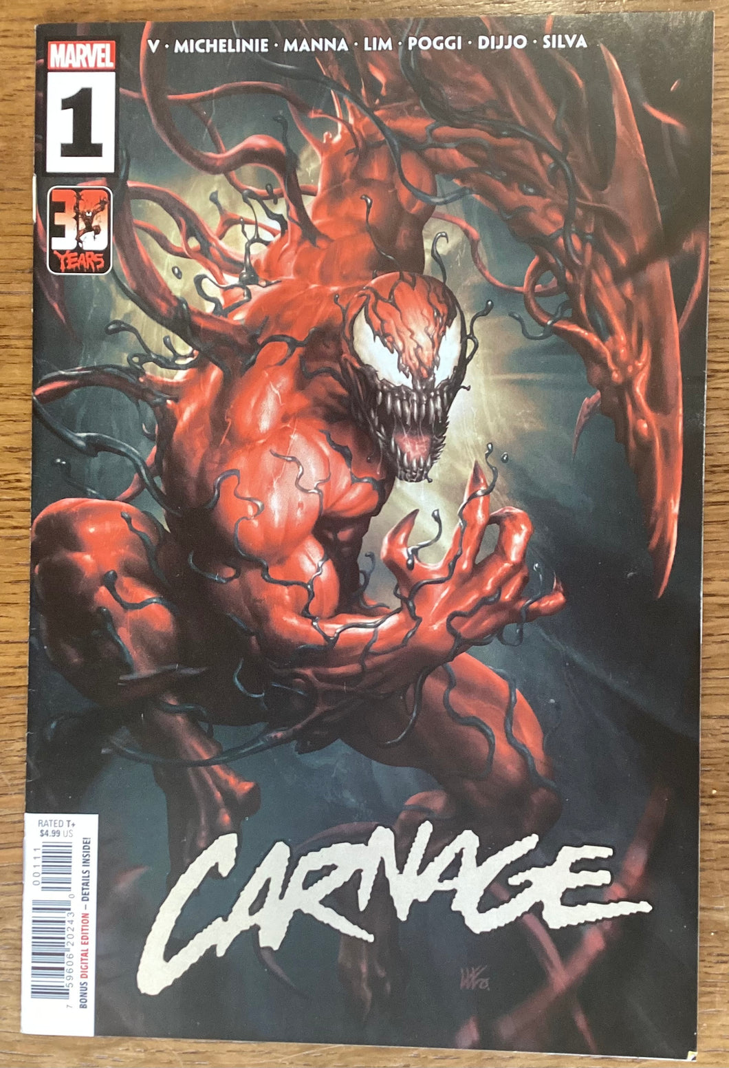 Carnage No. #1 2022 Marvel Comics