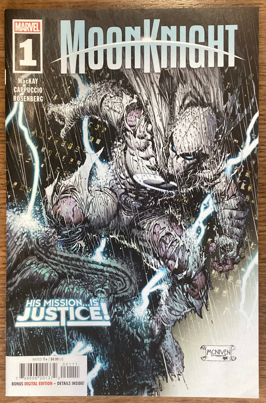 Moon Knight No. #1 2021 Marvel Comics