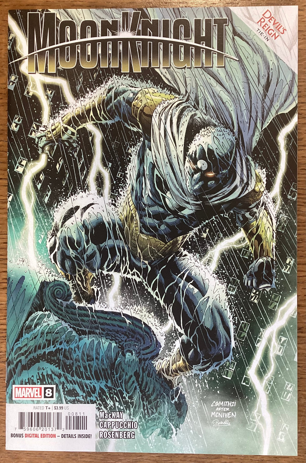 Moon Knight No. #8 2022 Marvel Comics
